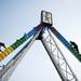 Julio Benito and Eric White climb the Sea Ray for the Jaycees' Summer Carnival on Tuesday, June 25. Daniel Brenner I AnnArbor.com